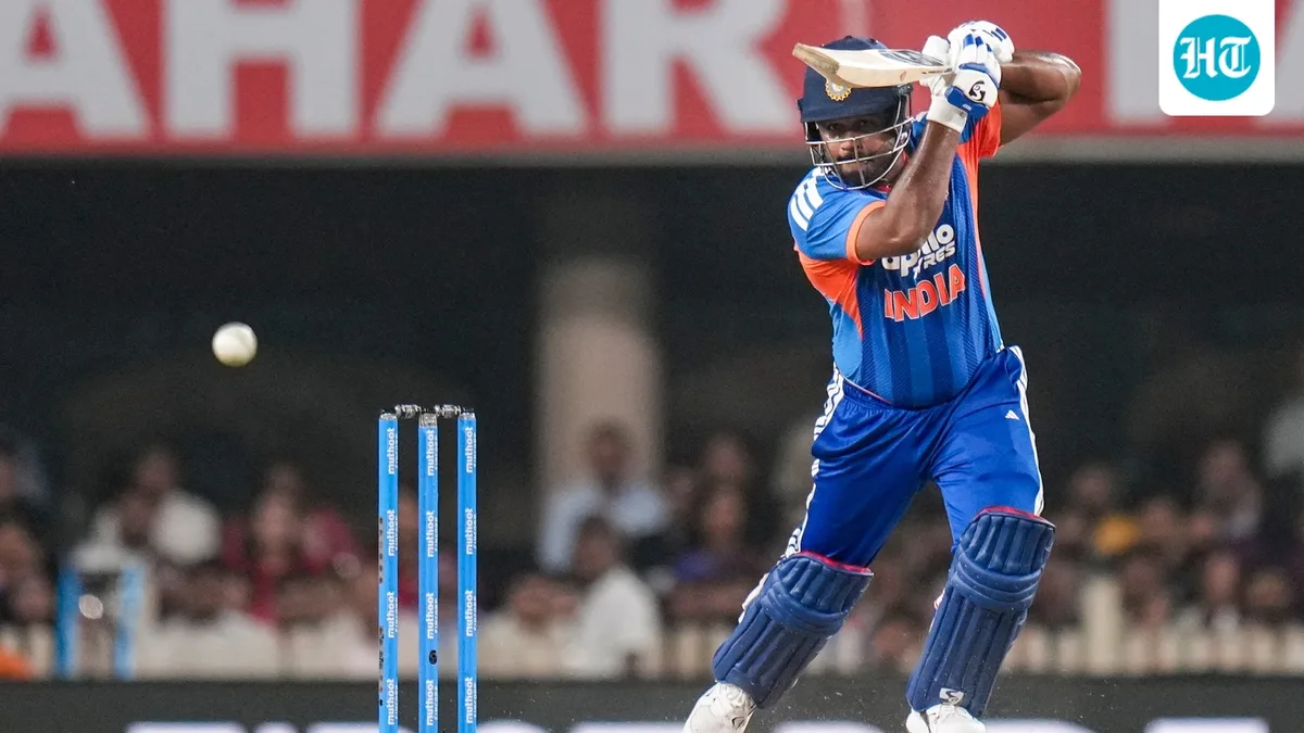 Sanju Samson breaks free in Ranchi to end lean patch with 41-ball 82