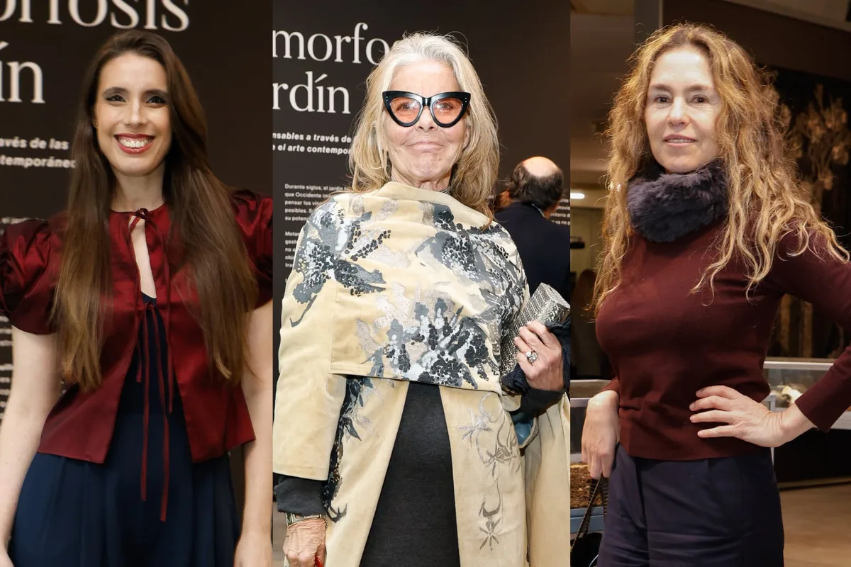 En fotos. Todos los invitados a la exposición Metamorfosis en el jardín, en la embajada de Chile
