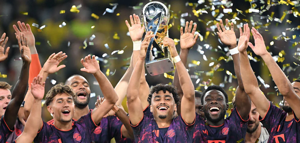 FC Bayern gewinnt den Supercup gegen Borussia Dortmund