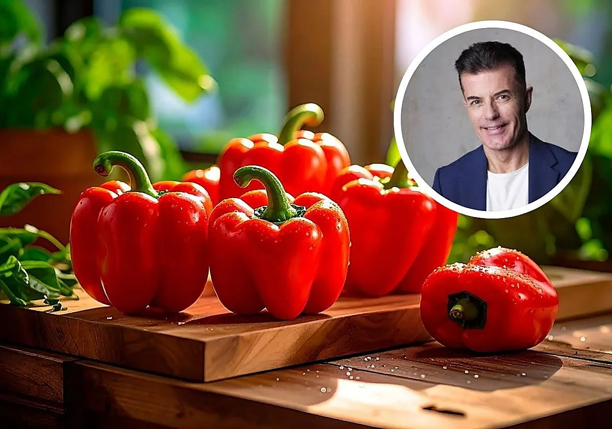 Manuel Viso, nutricionista: «El pimiento tiene más vitamina C que la naranja, pero el aumento de temperatura al cocinarlo hace que se pierda parte»