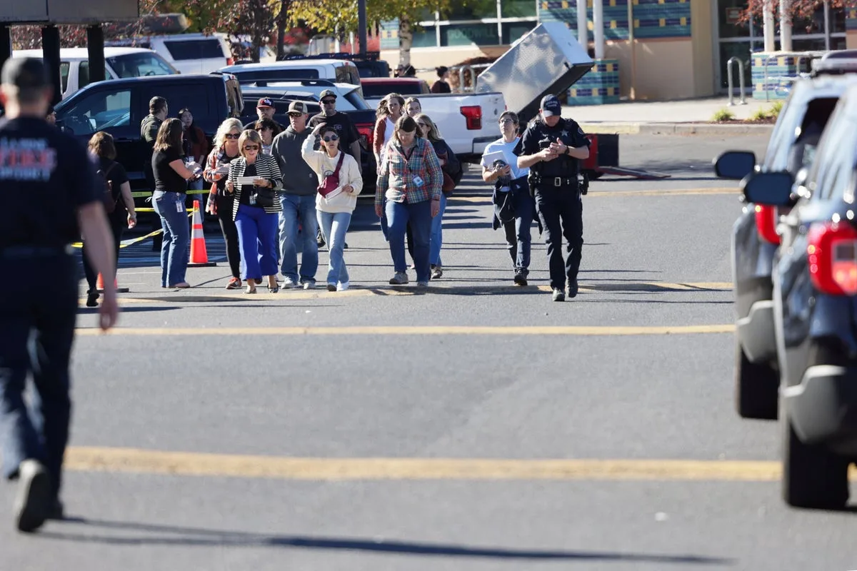 Who was the teen gunman who opened fire at Oregon elementary school leaving four dead?