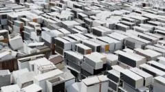 Tens of thousands of fridge freezers left at docks as household collections suspended