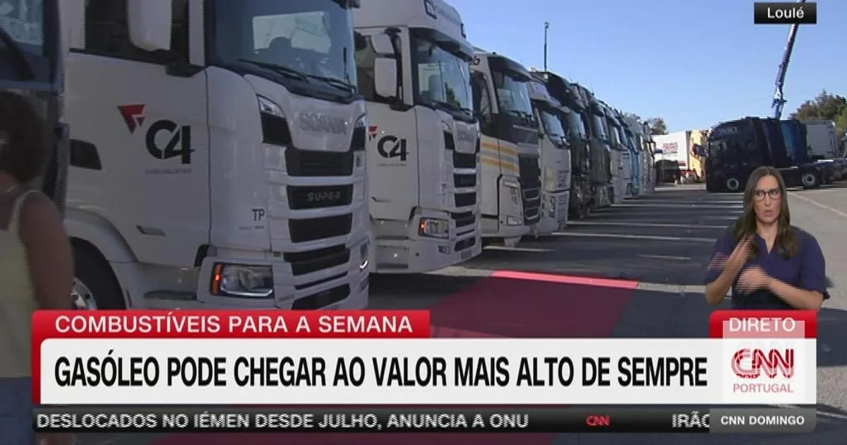 Gasóleo pode chegar aos 2,15 euros. "Está cada vez mais elevado e incomportável"