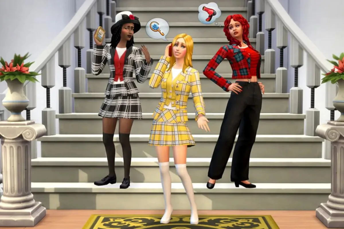 В The Sims 4 добавят предметы из фильмов «Бестолковые» и «Дрянные девчонки»