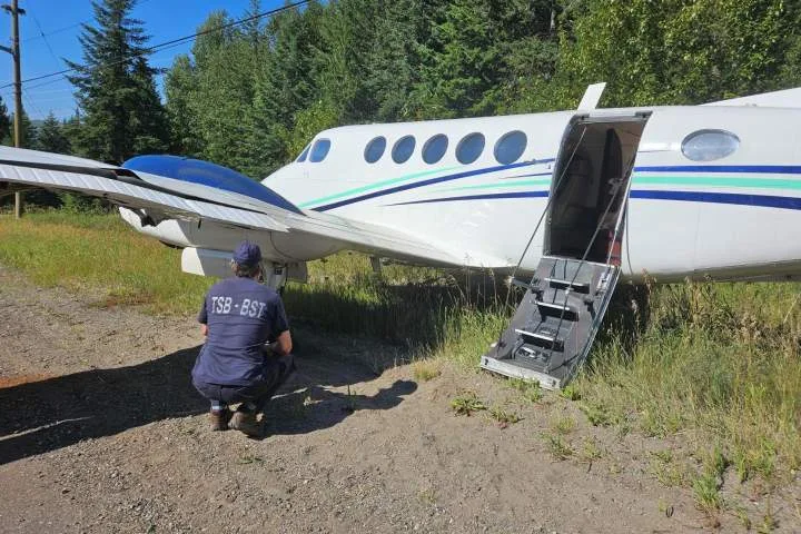 Prince George emergency landing caused by plane’s engine losing power