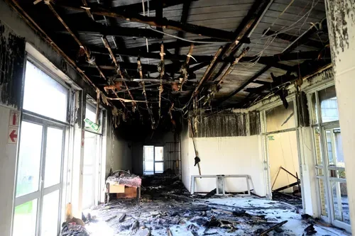 PICS | CPUT shuts all campuses, orders students out after building torched