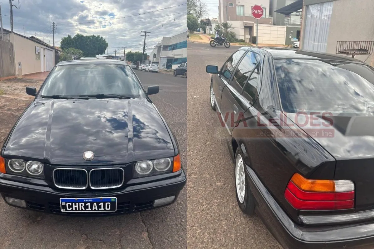 BMW com placa de colecionador vai a leilão por R$ 30 mil em MS; 56 veículos apreendidos também são leiloados
