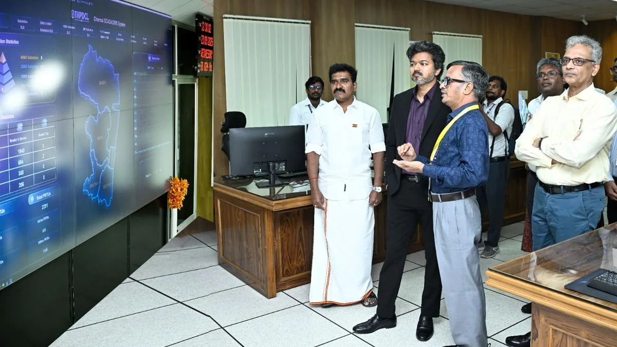 Tamil Nadu CM Vijay conducts surprise inspection at TNDPCL headquarters