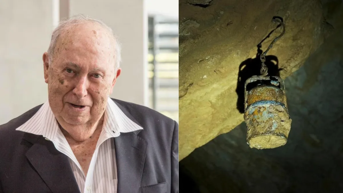 Man lost lamp in cave in 1953; became a NASA scientist, found it 68 years later