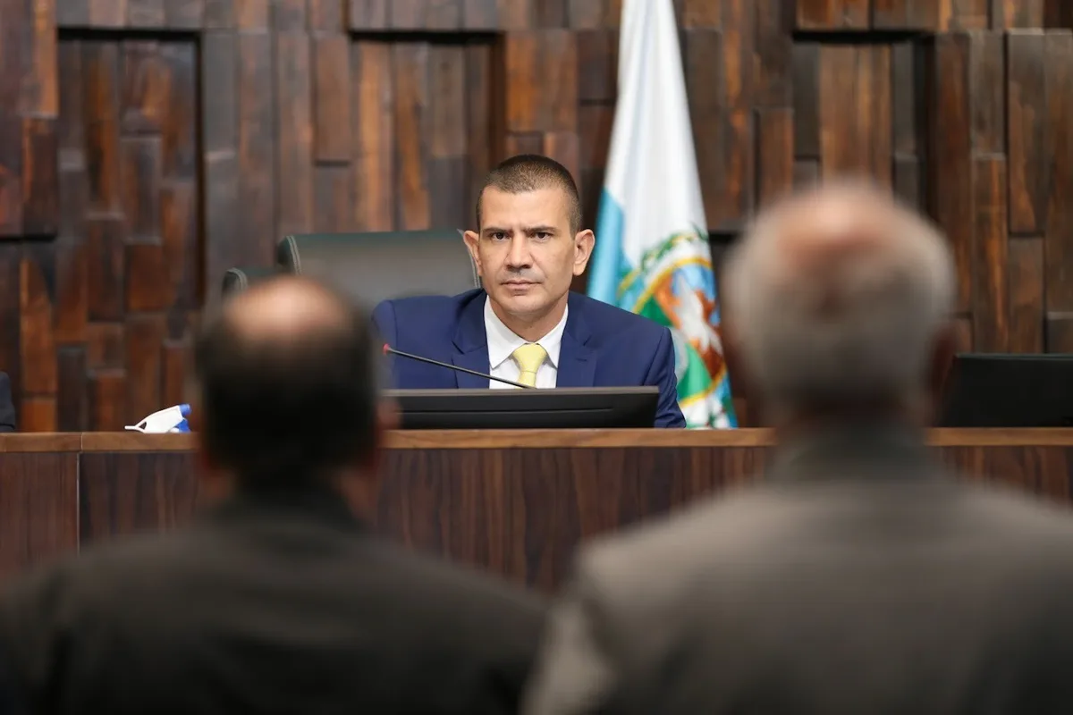 A primeira reunião de Douglas Ruas com Ricardo Couto para alinhar a transição de governo no Rio