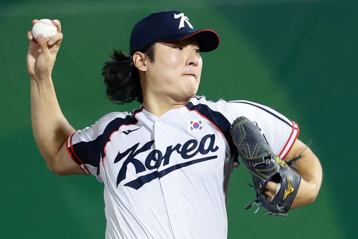 곽빈 6이닝 노히트 완봉 발판…韓야구대표팀, 대만 5-0 격파