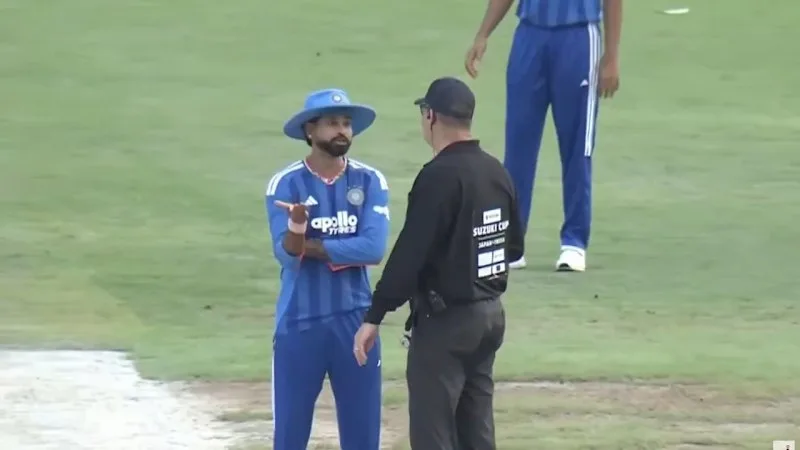 Controversy strikes in India-Japan game