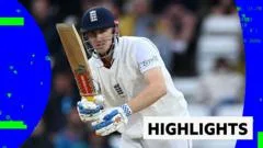 Brook shines as England take control against Pakistan
