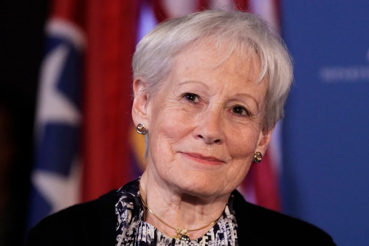 Nancy Kassebaum Baker said she’d ‘rather cuddle up and do needlepoint all day,’ but became a rare Republican to call for Trump’s impeachment