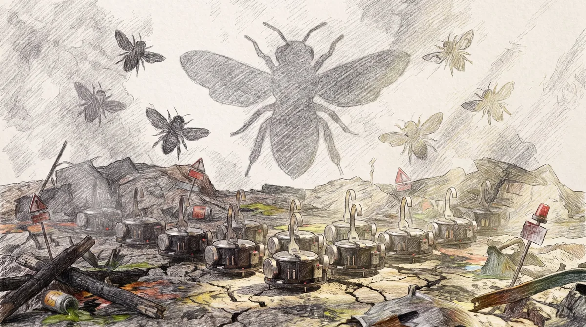 Un mecanismo copiado de las abejas podría mejorar la toma de decisiones de los robots, afirma un estudio