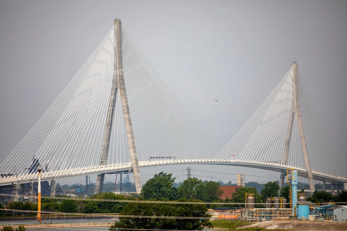 Le pont Gordie Howe, symbole des tensions entre le Canada et les États-Unis