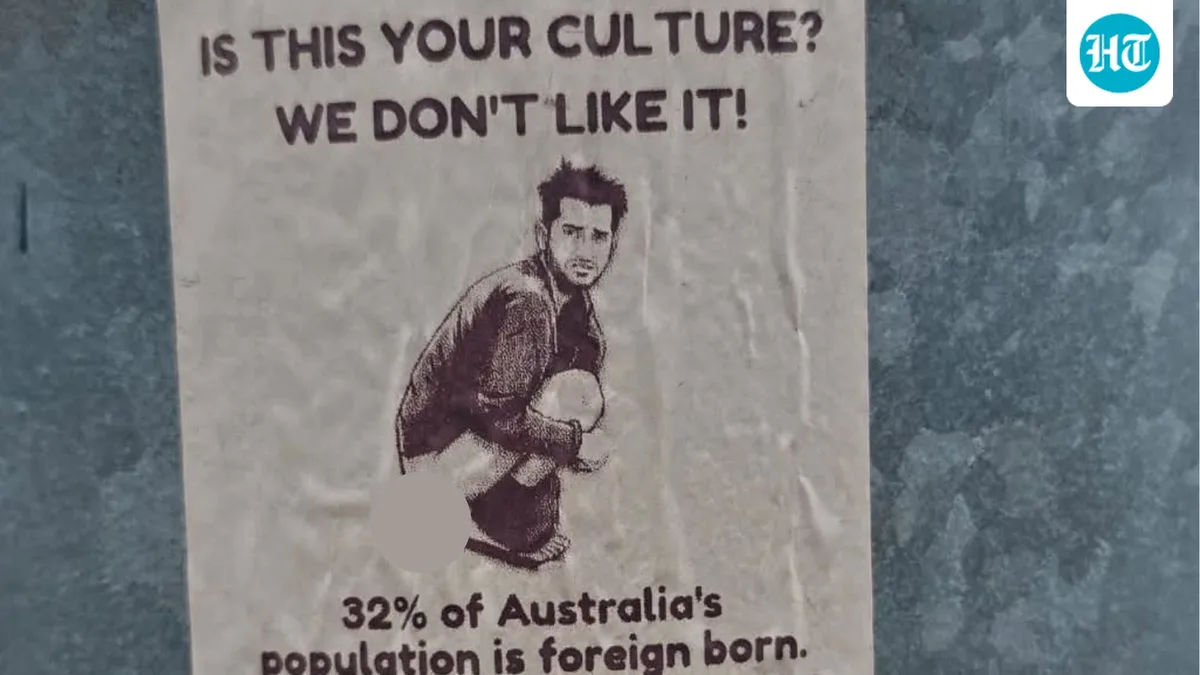 'Is this your culture': Racist sticker targets Indians in Australian town; lawmaker vows action