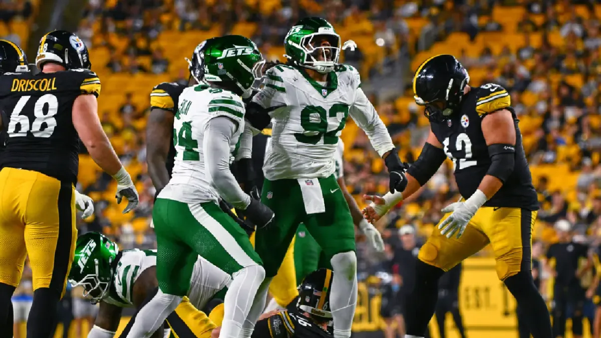 New York Jets blanquean a Pittsburgh Steelers en segundo juego de pretemporada