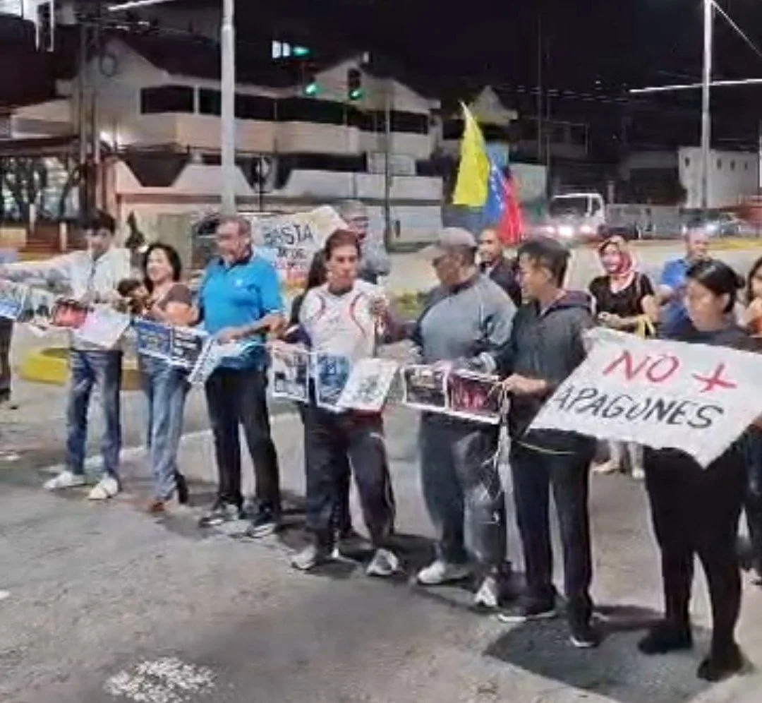 En Ejido estallan protestas contra los apagones de más de ocho horas diarias