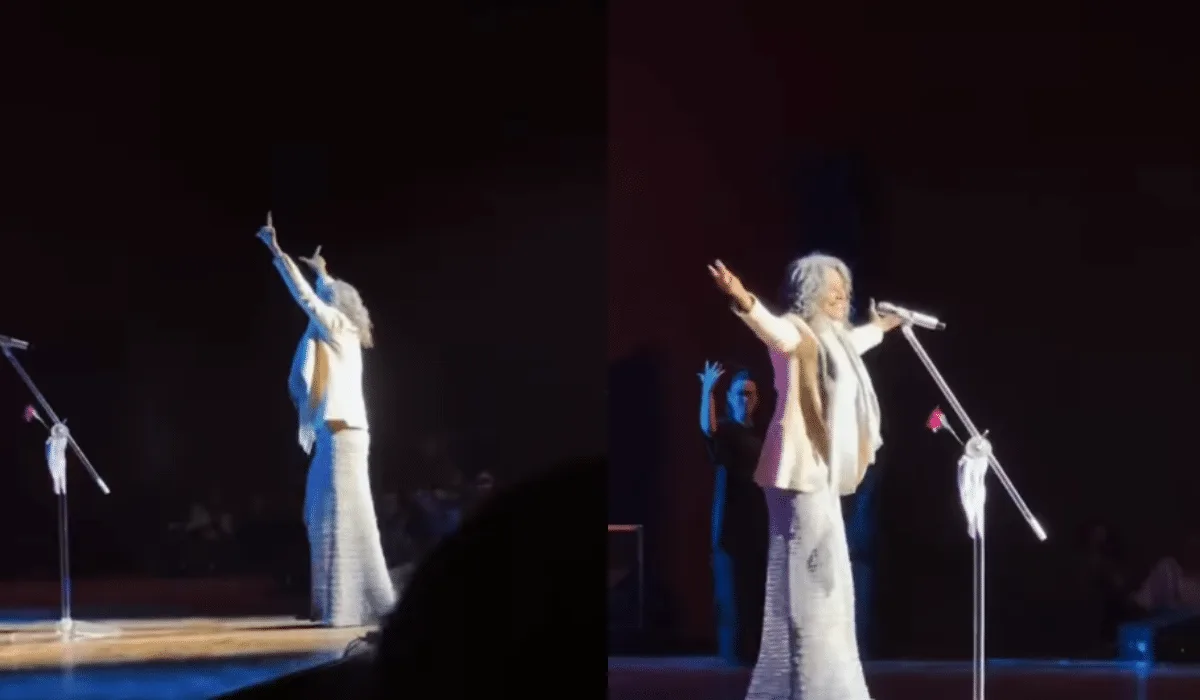 VÍDEO: Cantora Simone faz o ‘L’ de Lula durante show e é ovacionada em Curitiba