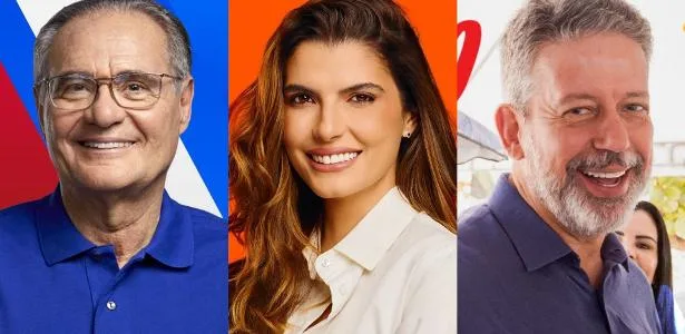 RealTime AL: Renan, Marina JHC e Lira aparecem empatados para o Senado