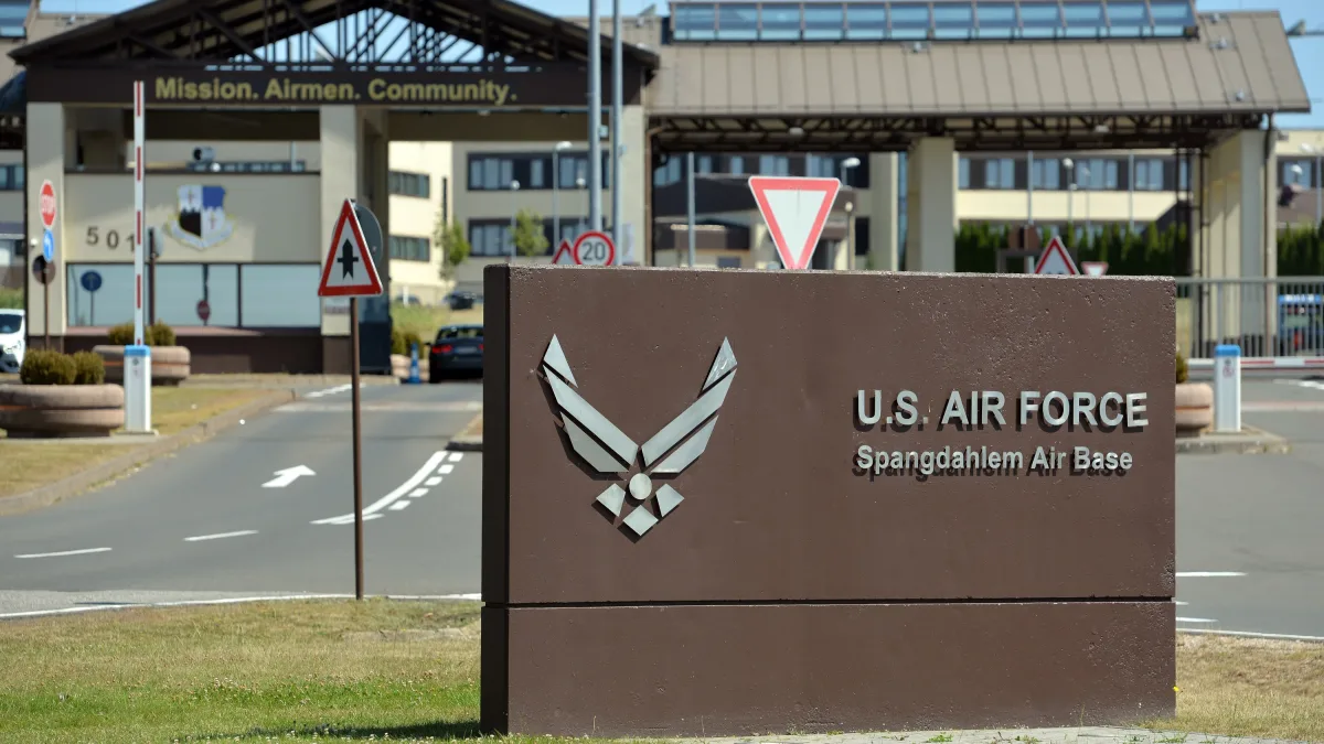 Ein Mensch verletzt: Militärflugzeug an US-Airbase Spangdahlem abgestürzt