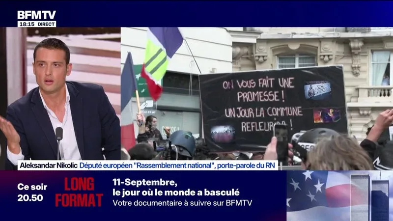 Pouvoir d'achat: "Je comprends les Français qui ont envie de dire stop et de manifester", déclare l'eurodéputé RN Aleksandar Nikolic