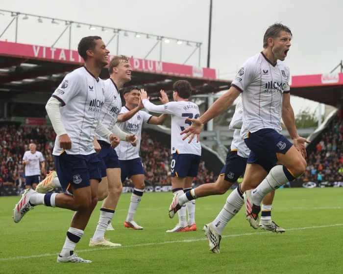 James Tarkowski pounces at the death as Everton deny Bournemouth win