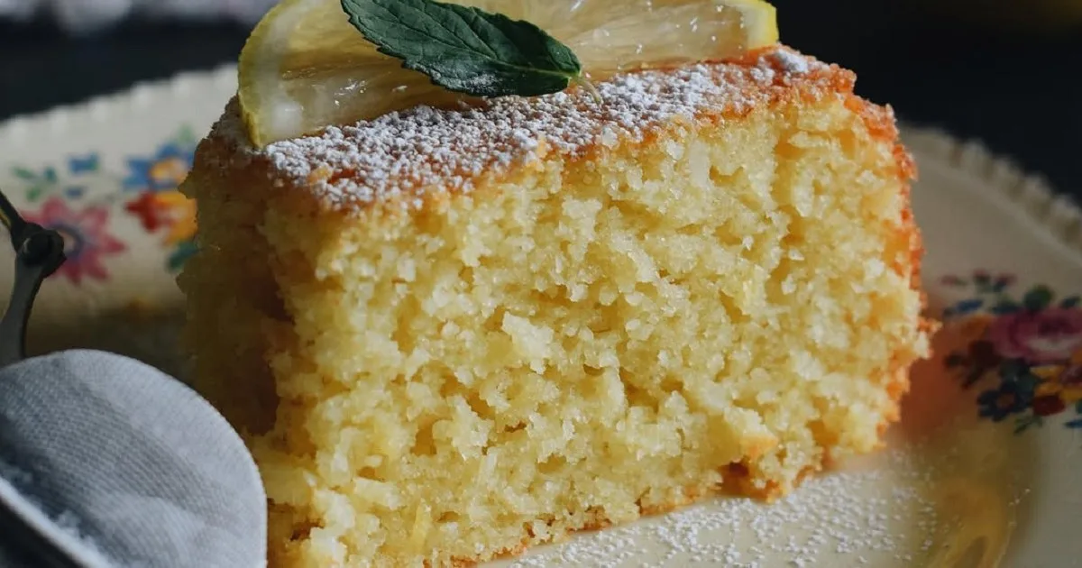 Torta de ricota y limón: súper húmeda, aromática y en poco tiempo
