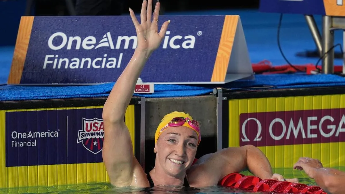 Pallister caps dream meet with second Ledecky defeat