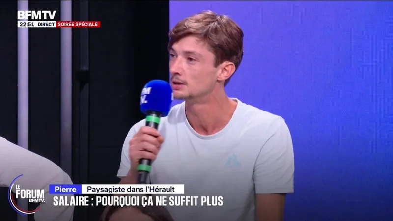 FORUM BFMTV - Augmenter les salaires : "Énormément de patrons ne le peuvent pas", affirme Pierre, paysagiste