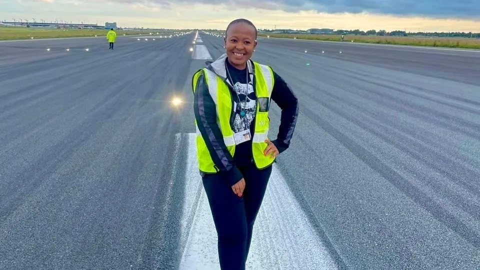 Brother’s advice on scarce skills inspires woman’s aviation journey