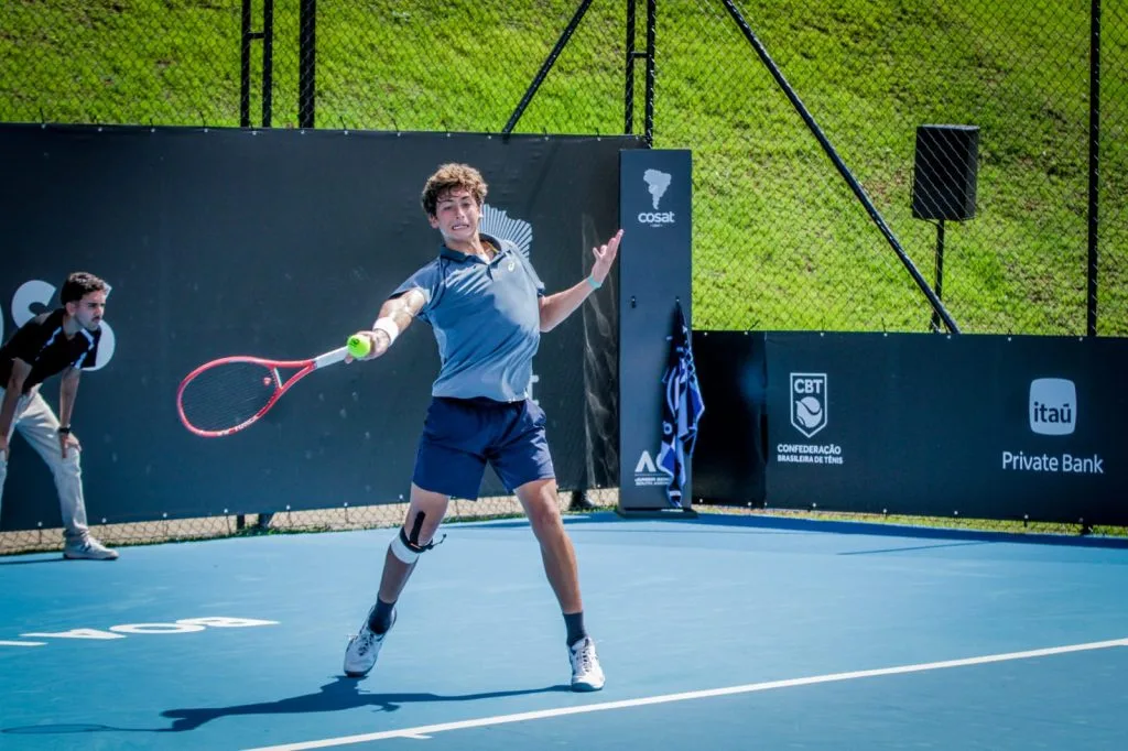 Bernardo Carvalho termina participação no Australian Open Junior Series South America