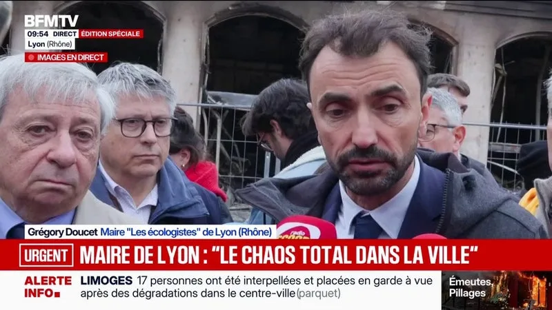 "Il va falloir venir en aide à nos commerçants", affirme Grégory Doucet, maire Écologiste de Lyon