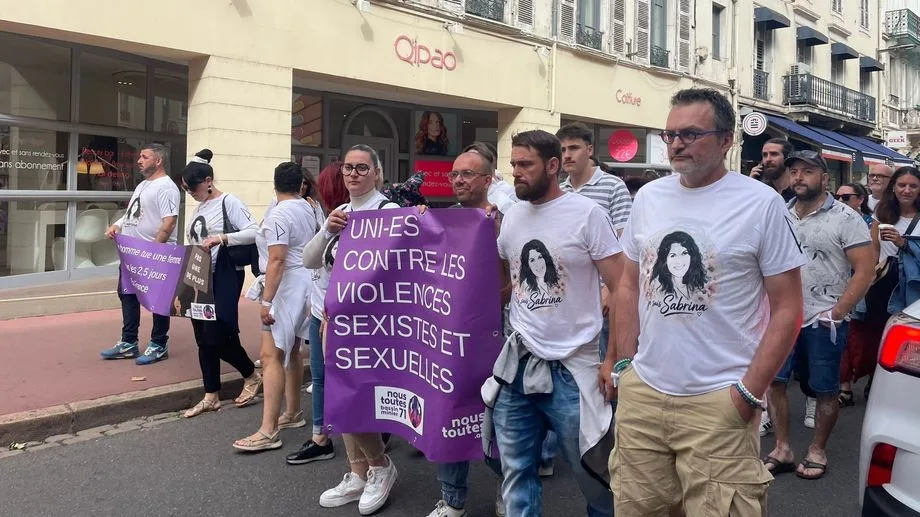 Féminicide à Champforgeuil : une marche blanche organisée en hommage à Sabrina Caire à Chalon-sur-Saône