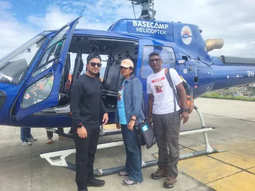 Aerial search: Heartbreak as Durban mother sees ruins where daughter went missing in Nepal floods