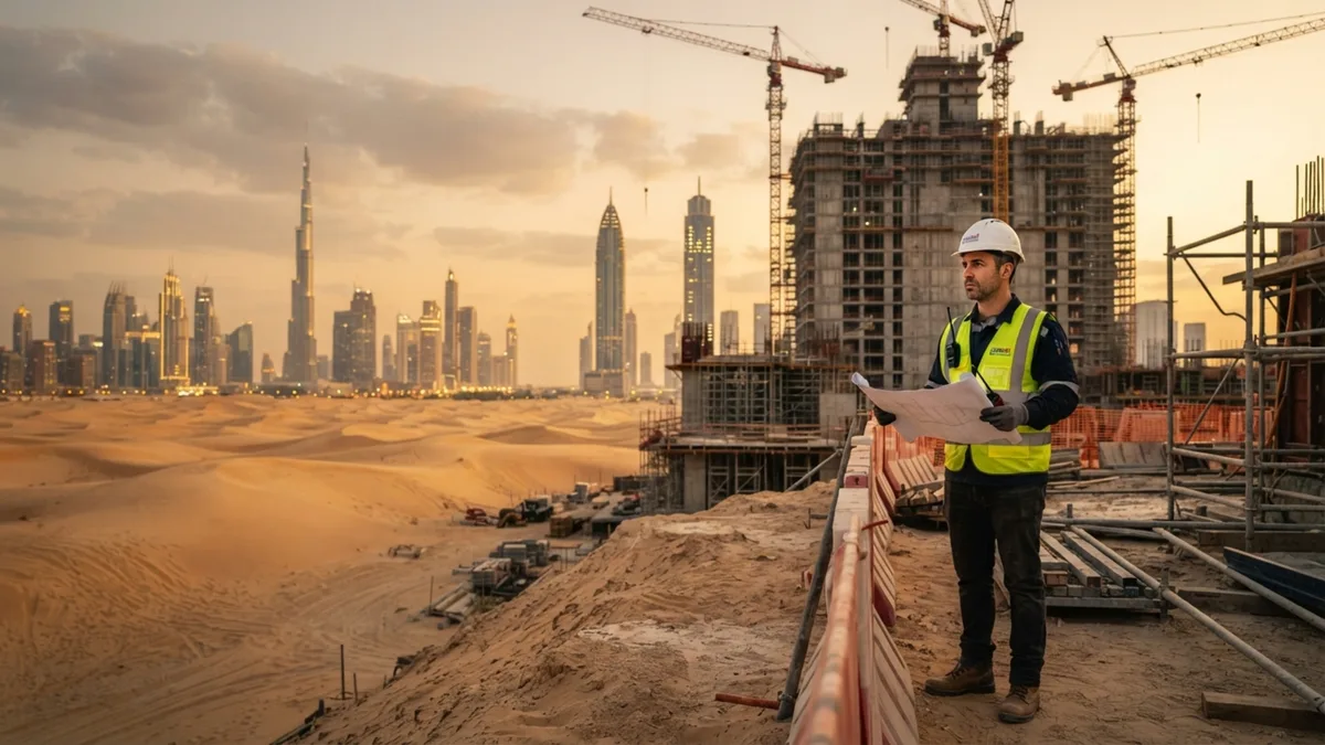 Por que a areia do deserto não serve para fazer concreto? O problema bilionário que obriga Dubai a importar areia de outros países para construir prédios