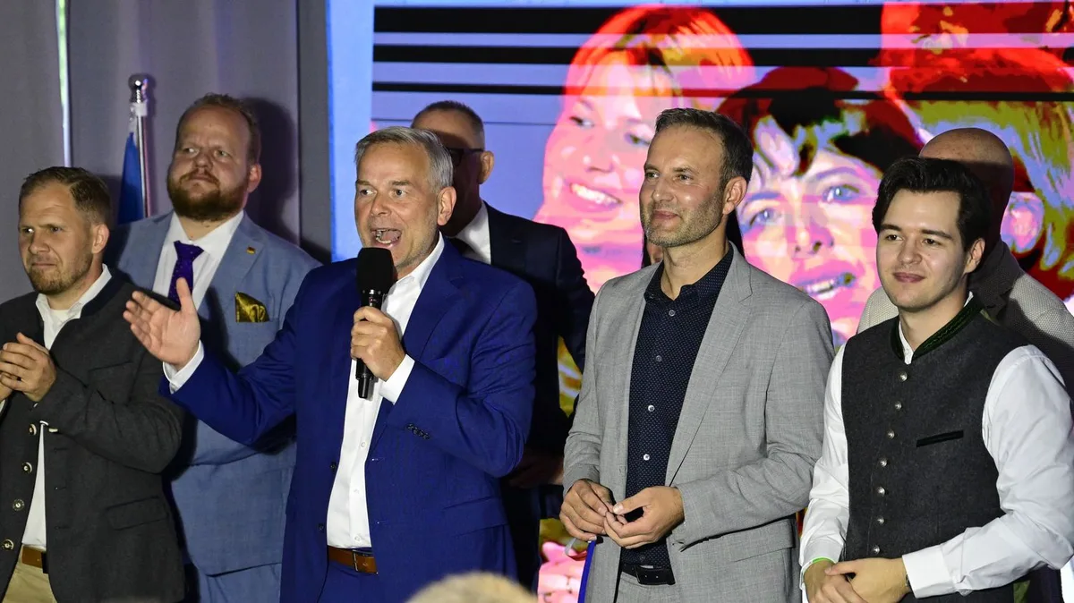 Le parti d'extrême droite AfD arrive en tête dans une région du nord-est de l'Allemagne, deux semaines après sa victoire historique en Saxe-Anhalt, d'après les premières estimations