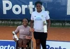 Vitória Miranda e Meirycoll Duval são campeãs de duplas no WC50 do Porto