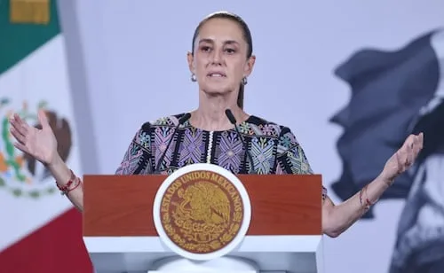 Sheinbaum condena expresión de senador contra periodista Enrique Acevedo; "jamás debe utilizarse una palabra como amenaza", señala