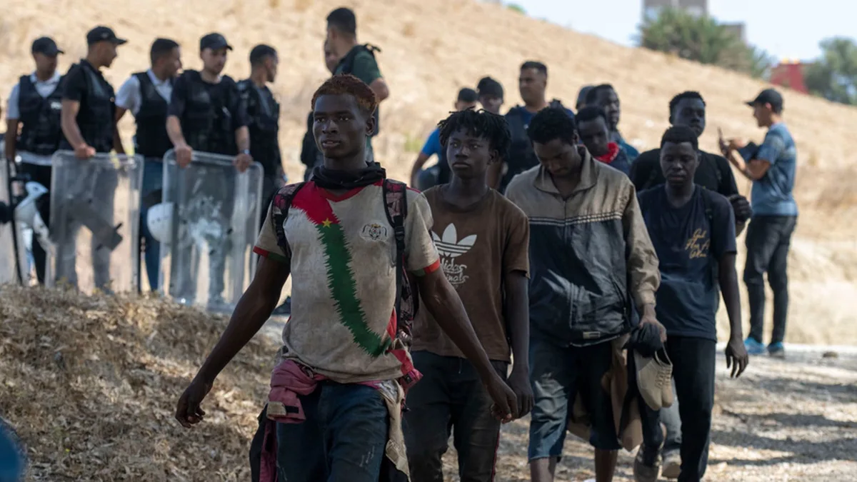 More than 100 arrested in Morocco after call for another migrant mass crossing to Ceuta