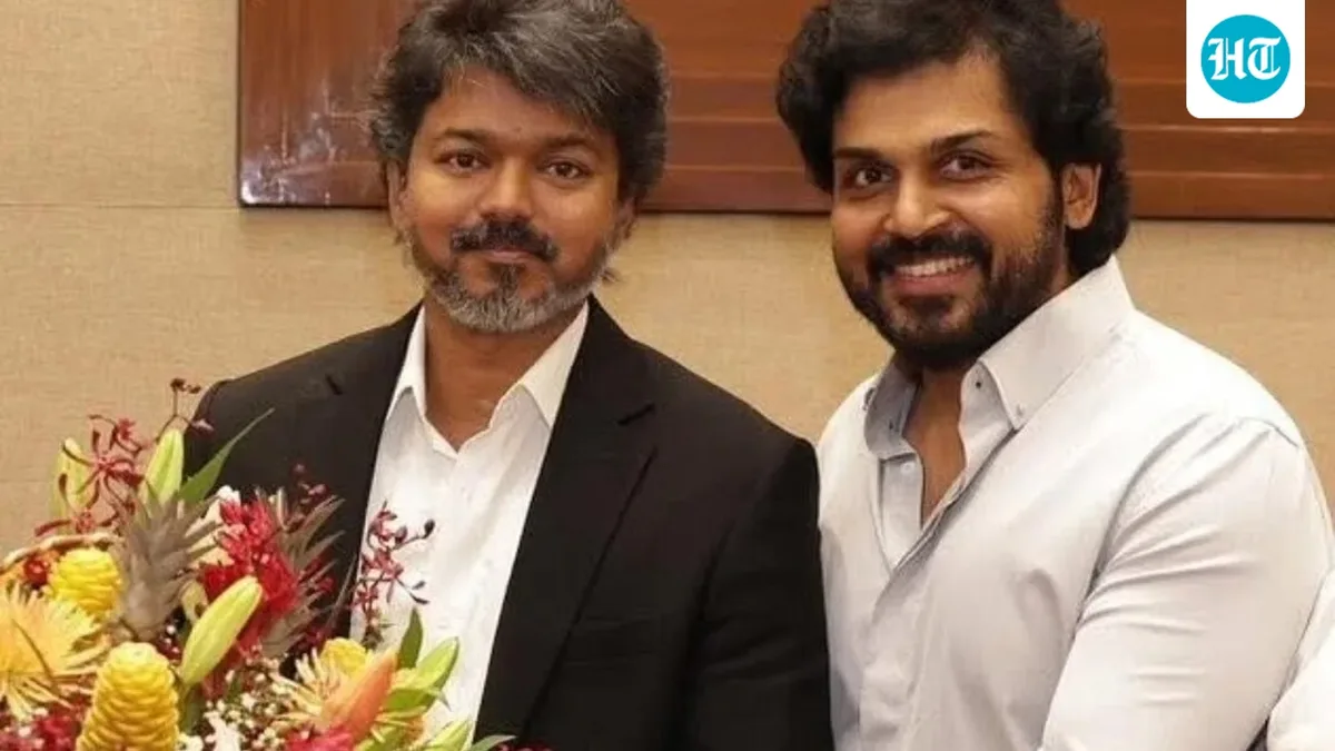 ‘You know this better than anyone’: Karthi recalls meeting CM Vijay to discuss piracy issue in Kollywood