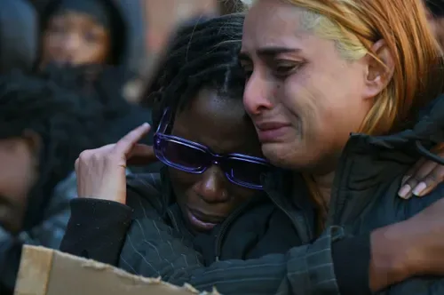 IN PICTURES | Black-clad women demand an end to SA’s killing of women
