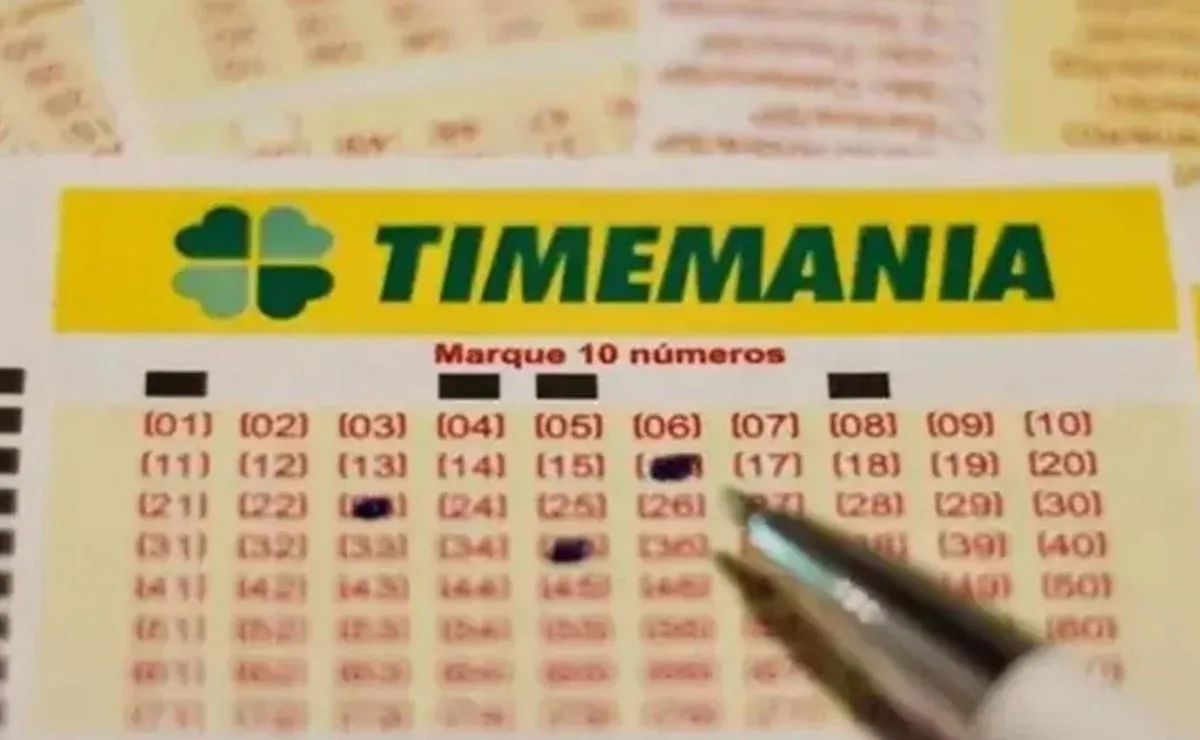 Timemania 2428 de hoje (13/08/2026): veja resultado do prêmio acumulado