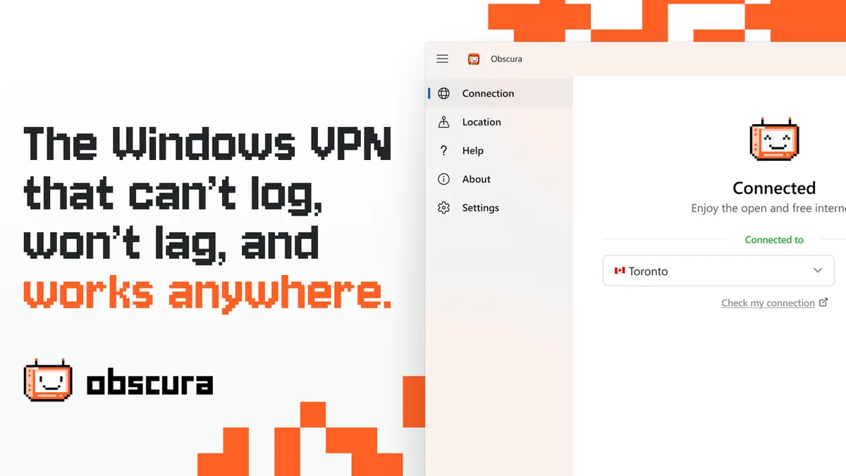 Obscura VPN lands on Windows, bringing its next, gen privacy to PC users