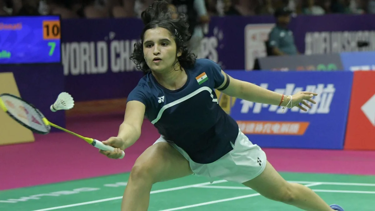 Unnati suffers heartbreak in three-game thriller vs Li at BWF Worlds 2026