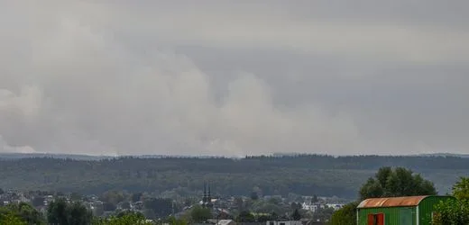 Belgien: Waldbrand nahe deutscher Grenze weitet sich aus