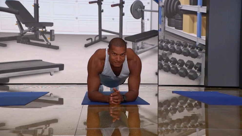 WATCH: "Garage Dads" workouts with former NFL player Isaac Rochell