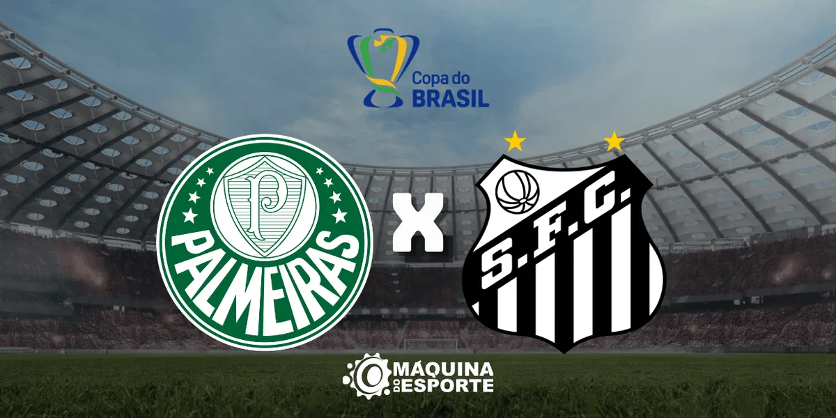 Palmeiras x Santos: Onde assistir ao clássico paulista de ida das quartas de final da Copa do Brasil