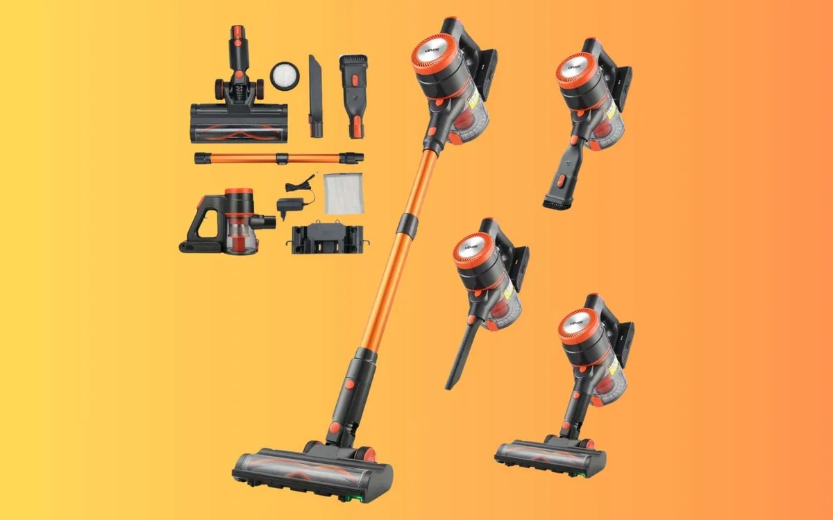 47 minutes d'autonomie et 40 kPa : cet aspirateur VEVOR passe sous les 100 € !